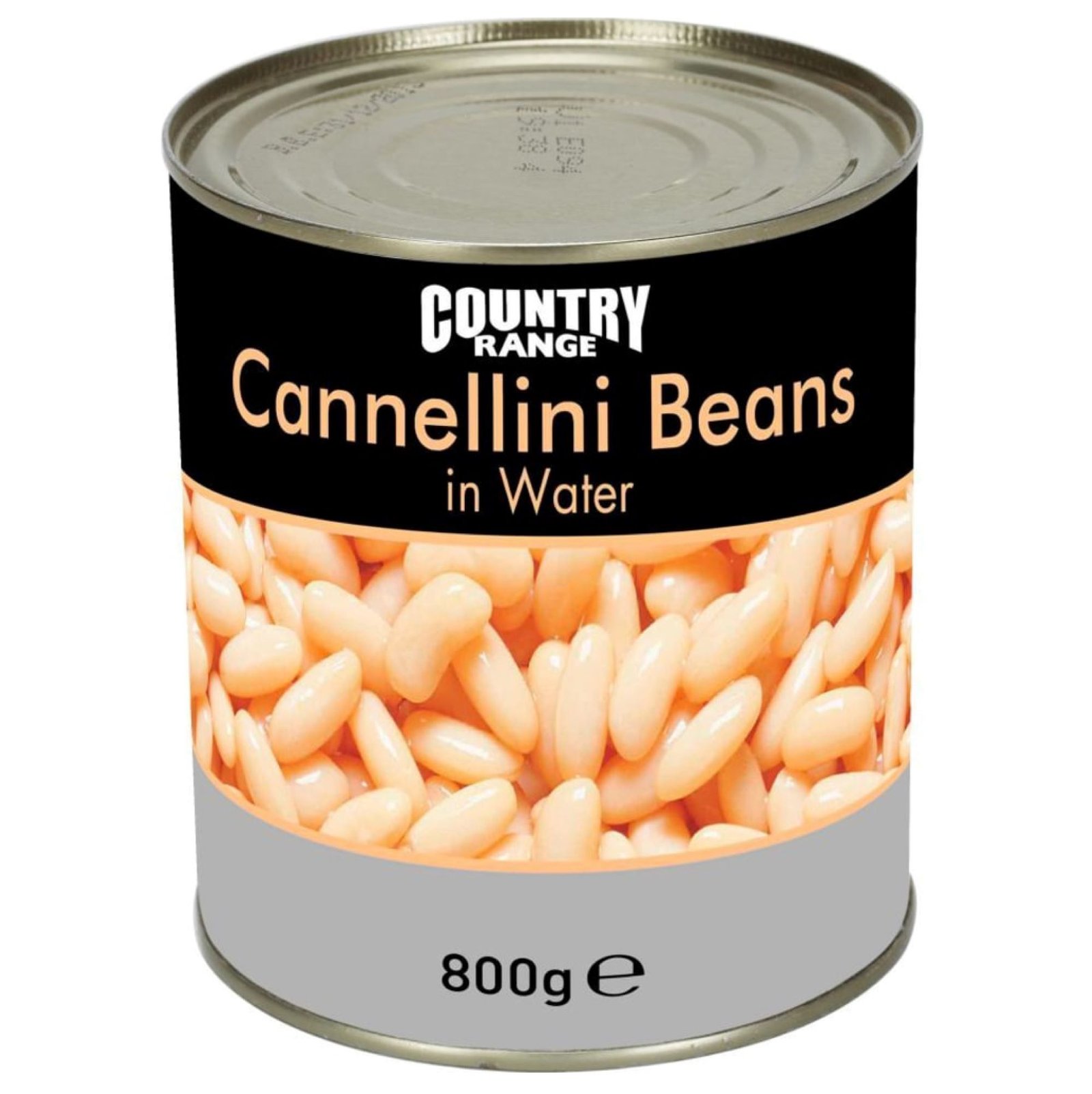 Country Range Cannellini Beans in Water - 6x800g