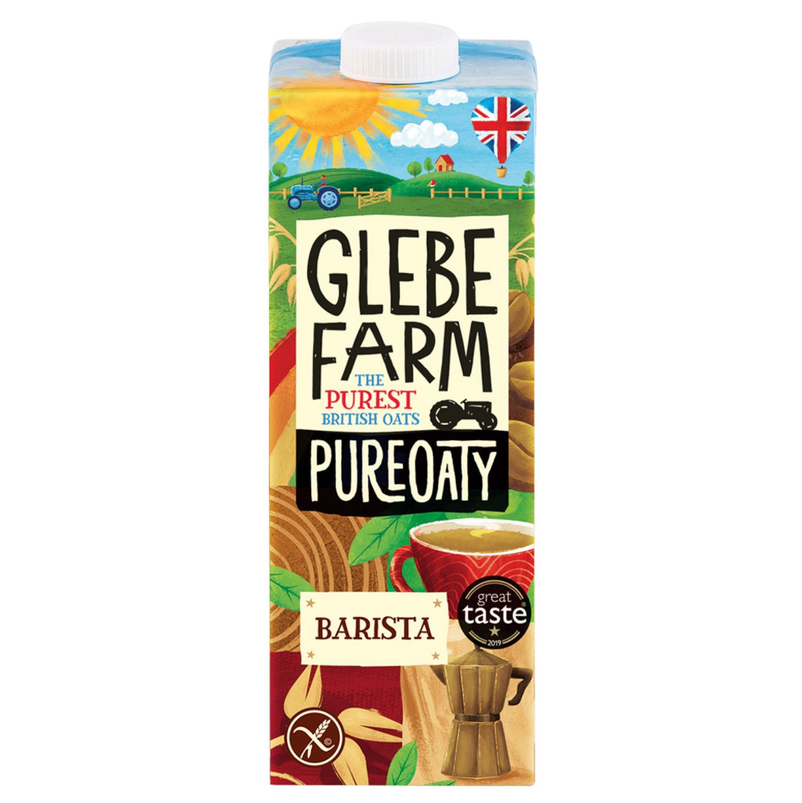 Glebe Farm Gluten Free Oat Drink for Baristas - 6x1ltr