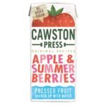 Cawston Press Kids Apple & Summer Berries Drink (carton) - 18x200ml
