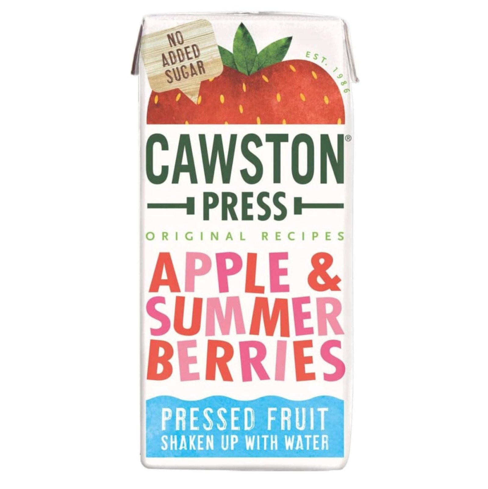 Cawston Press Kids Apple & Summer Berries Drink (carton) - 18x200ml
