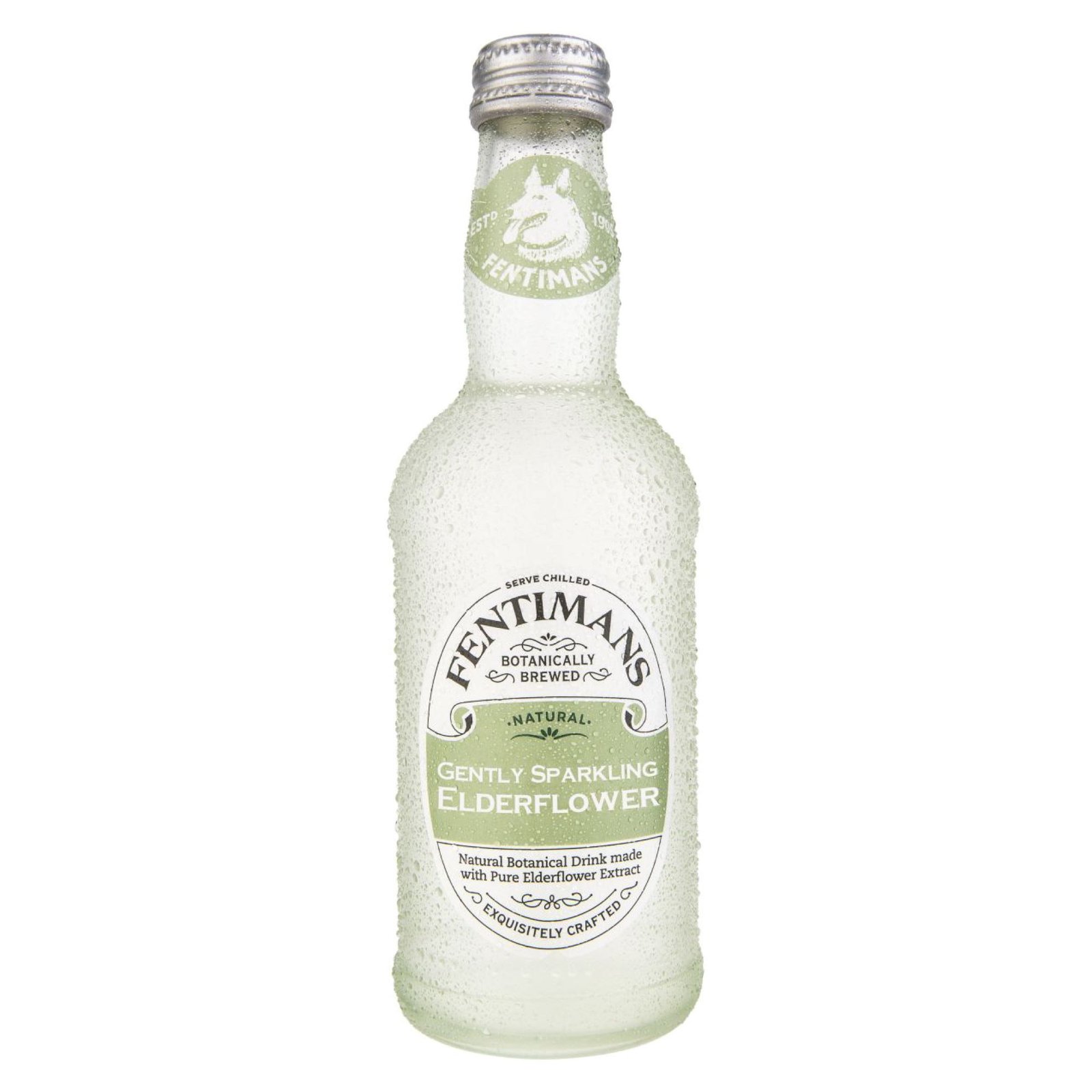 Fentimans Sparkling Wild English Elderflower (glass bottle) - 12x275ml
