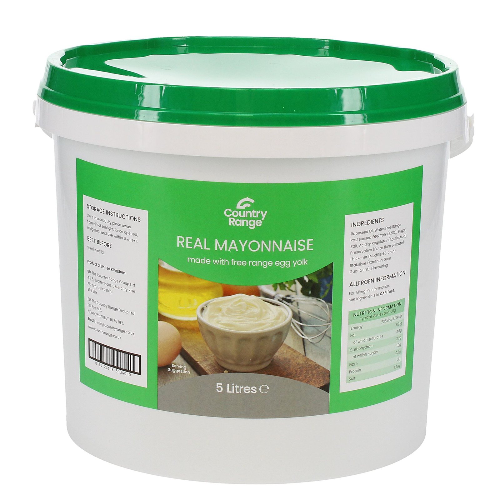 Country Range Real Mayonnaise - 1x5ltr