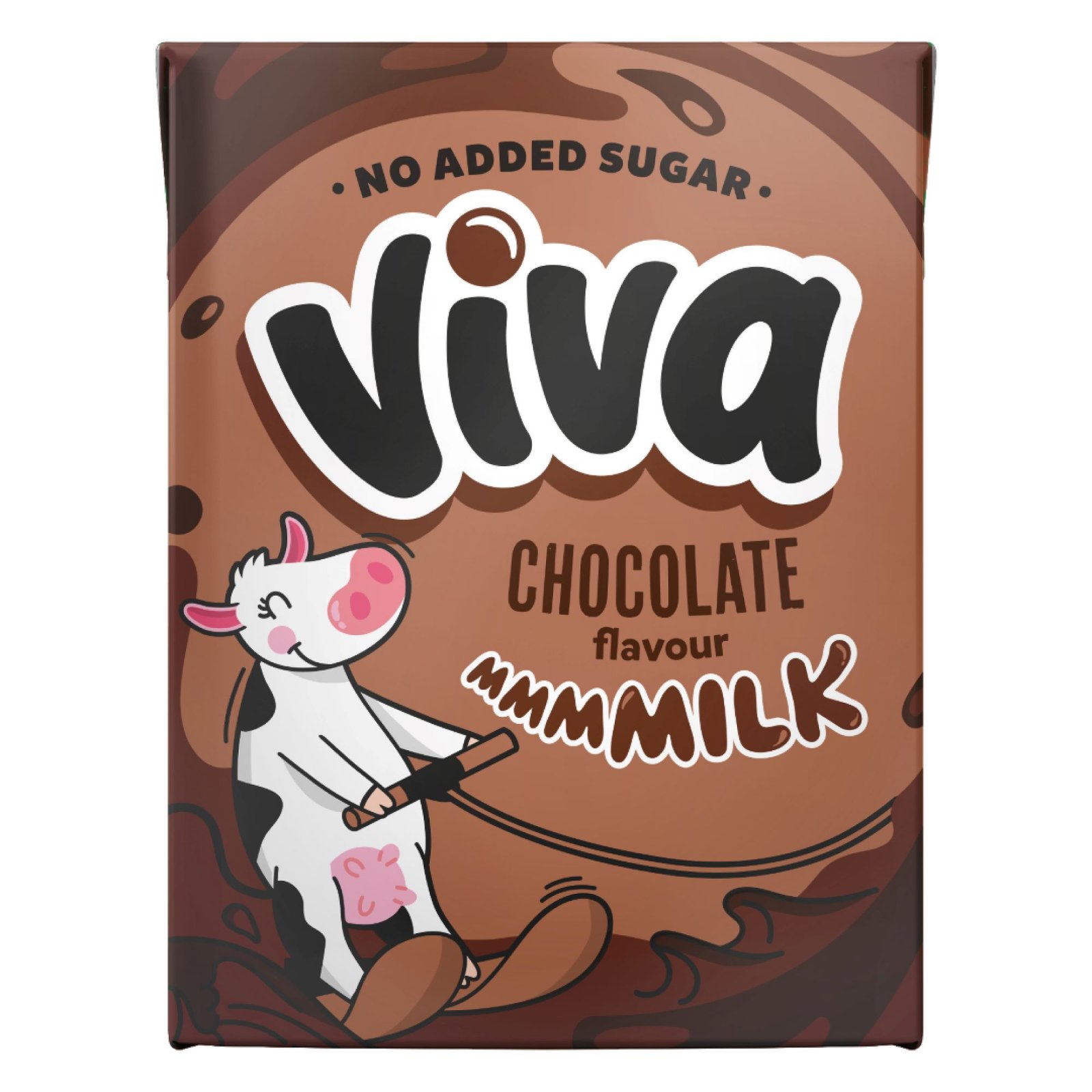 Viva No Added Sugar Chocolate Milk (carton) - 27x200ml