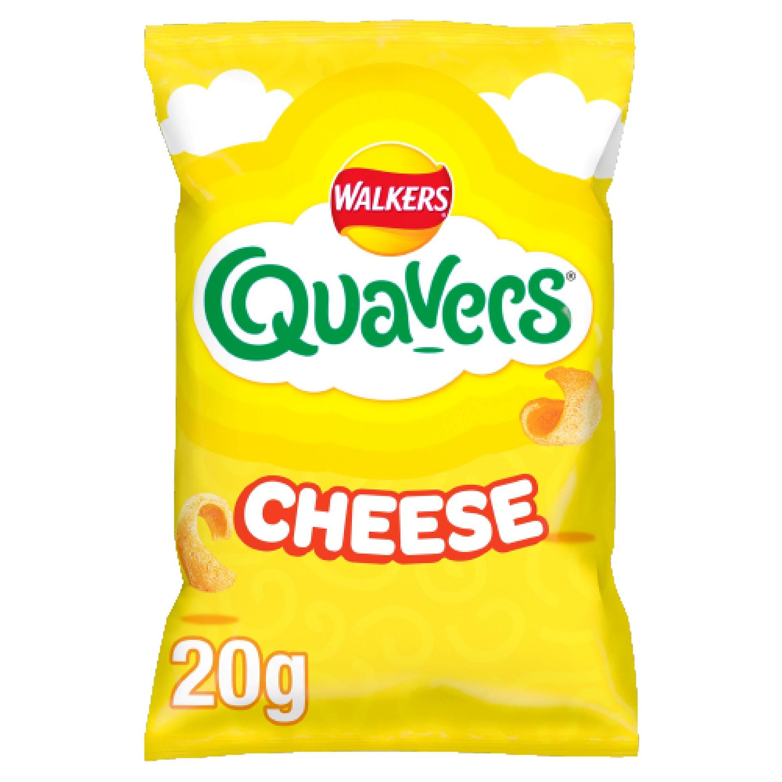 Walkers Quavers Cheese Crisps - 32x20g