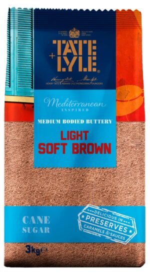 Tate & Lyle Light Soft Brown Sugar - 4x3kg