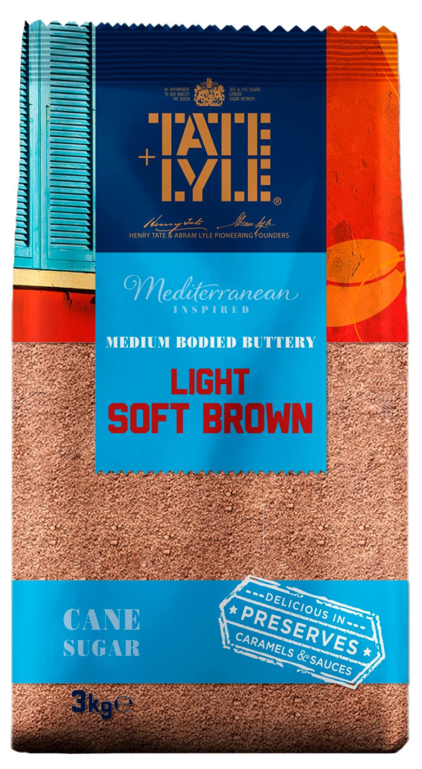 Tate & Lyle Light Soft Brown Sugar - 4x3kg