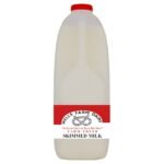 Wells Farm Dairy Red Tractor Skimmed Milk - 6x2ltr
