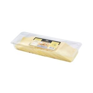 Country Range Mild White Cheddar Cheese Slices - 6x1kg