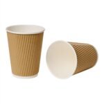 Kraft Tall Ripple Cup 12oz (340ml) - 500