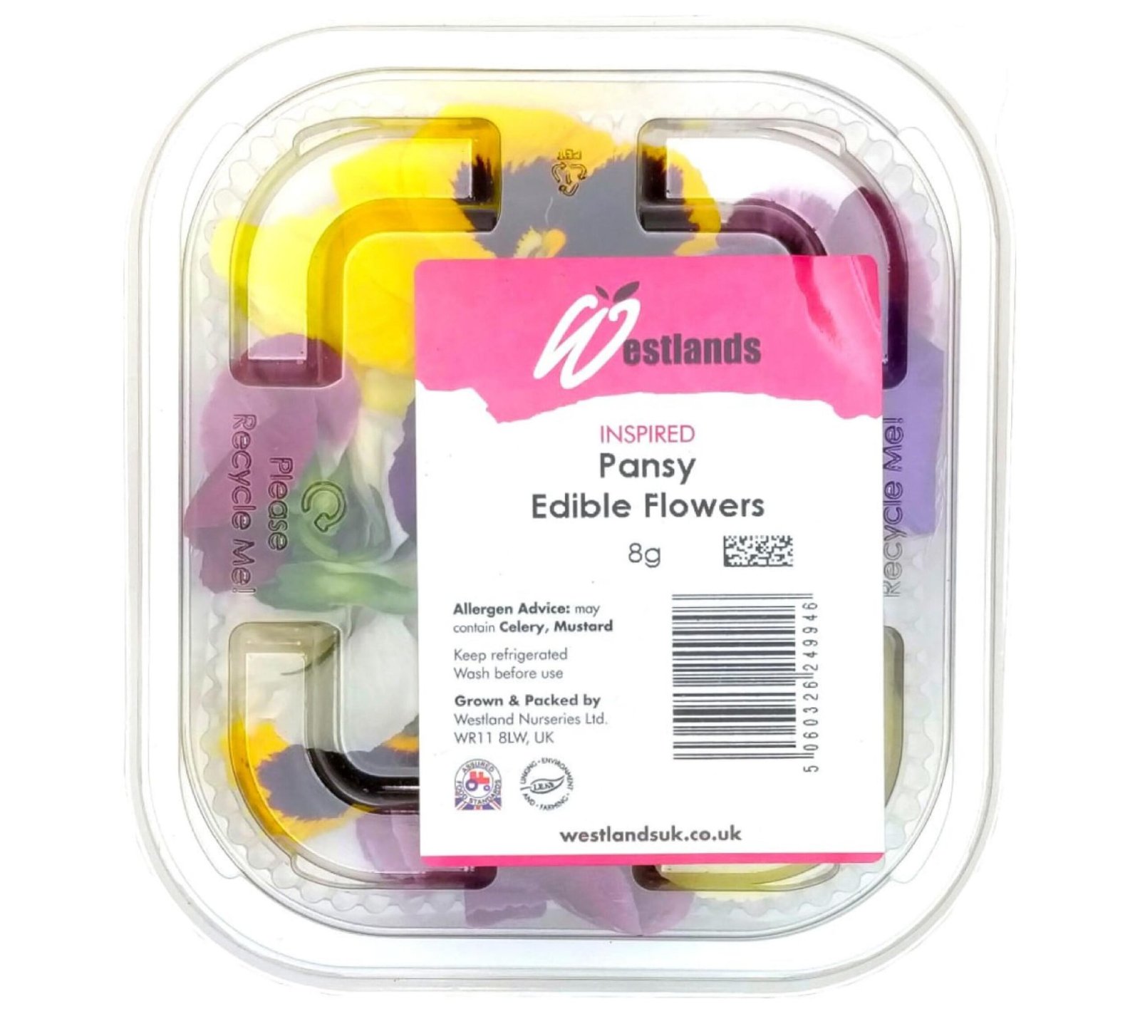 Edible Pansies - 8g - Image 2