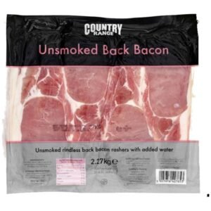 Country Range Back Bacon Chilled - 4x2.27kg