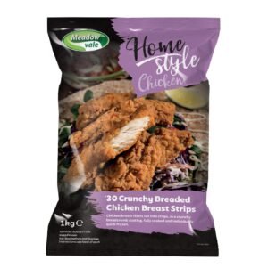 Homestyle Breaded Chicken Strips - 4x1kg
