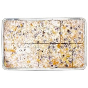 Cakesmiths Vegan Blueberry Bakewell Traybake (pre-cut) - 10x14ptn