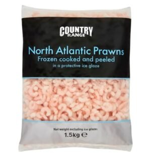 Country Range North Atlantic Prawns 150/250 - 1.5kg
