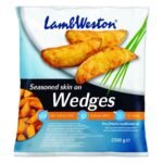Lamb Weston Seasoned Wedges Skin On - 4x2.5kg