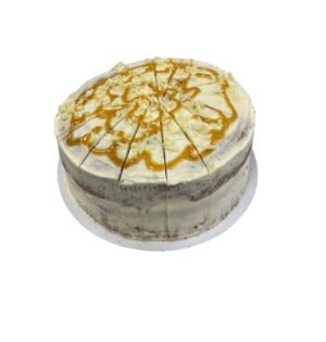 Passionfruit & White Chocolate Cake (Pre-cut) - 16ptn