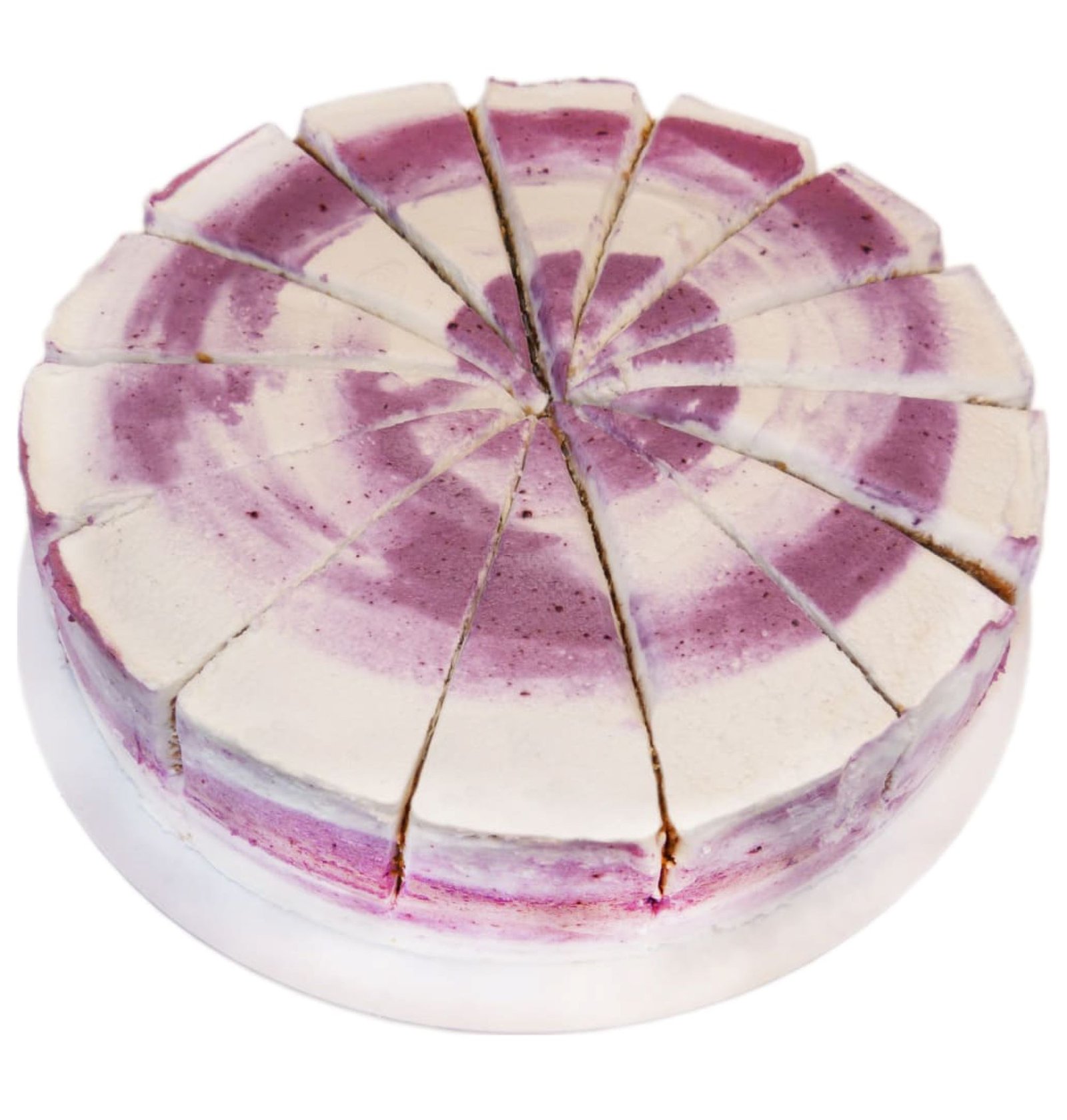 Vegan Banana & Blueberry Cake Pre-Cut - 16ptn