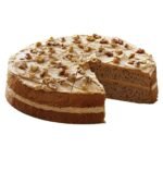 Handmade Coffee & Walnut Cake Pre-Cut - 14ptn