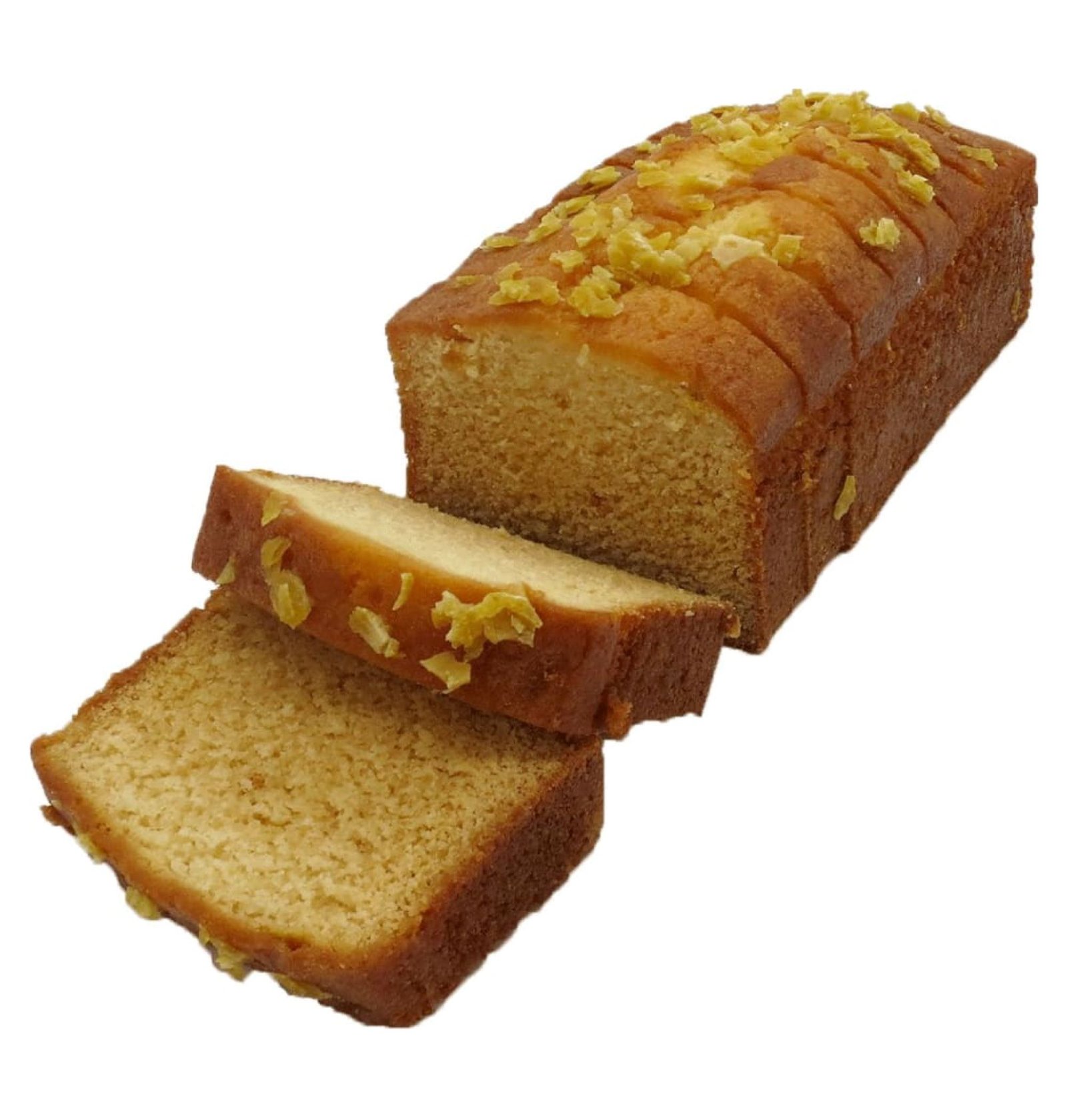 Handmade Gluten Free Lemon Drizzle Loaf Pre-Cut - 2x10ptn