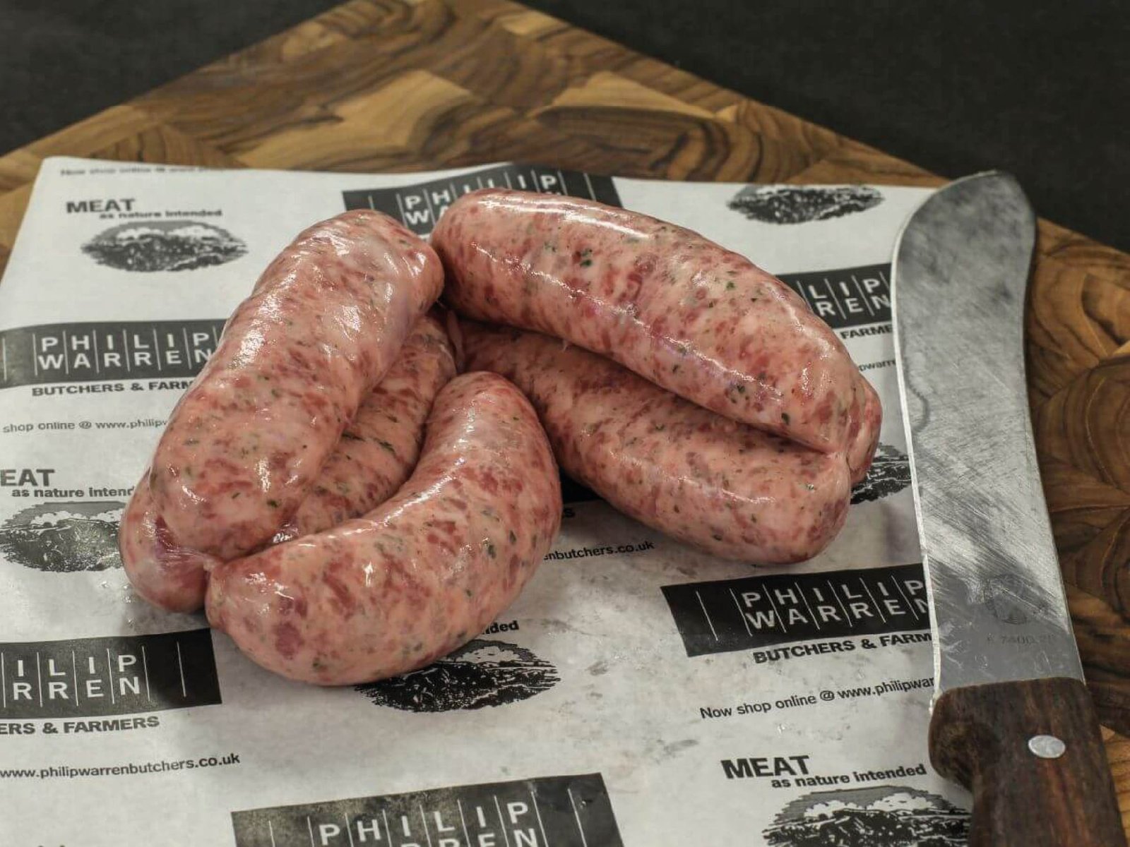 Old Cornish Chunky Sausages