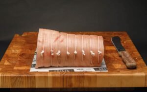 Rolled loin of pork