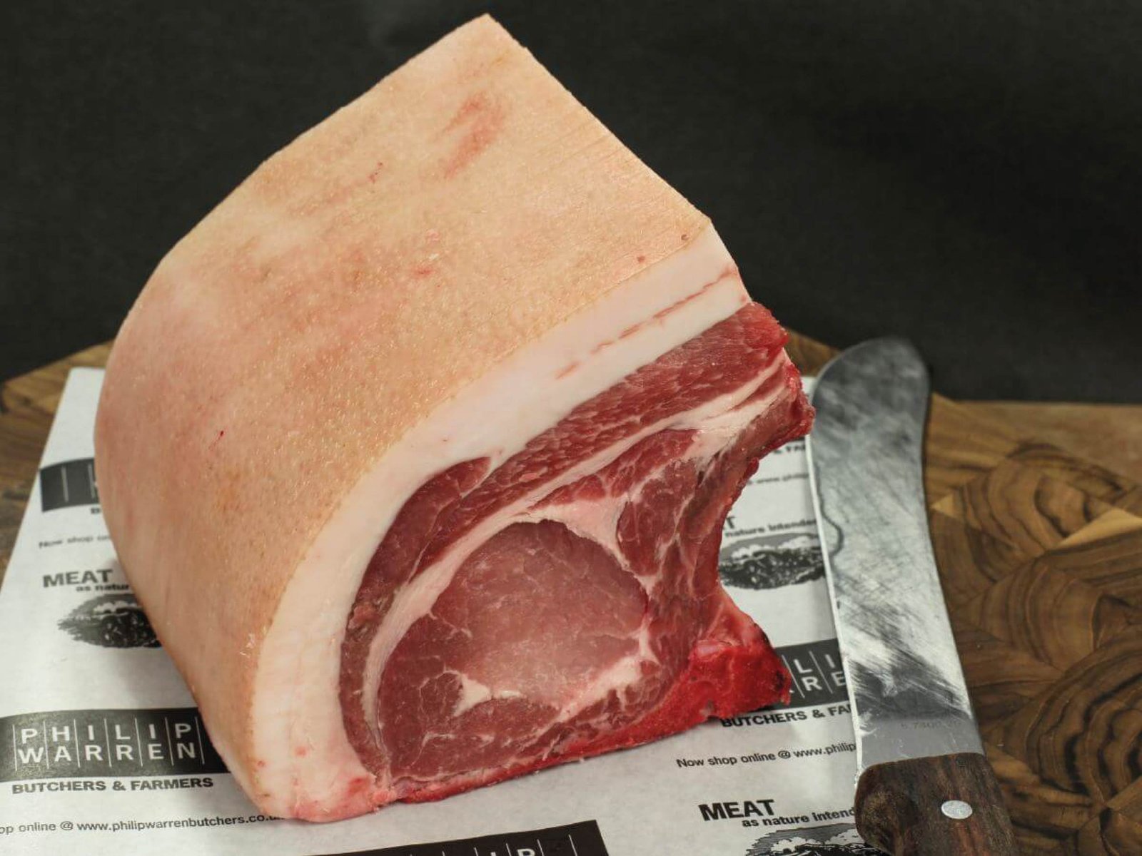 Whole British Lop Loin of Pork